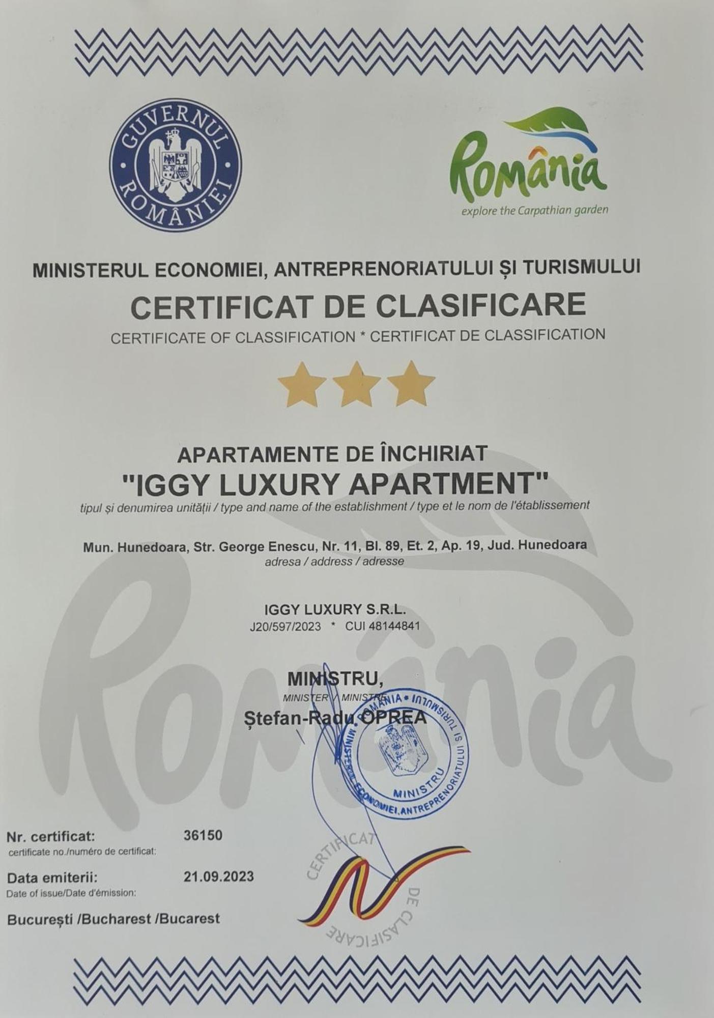 Iggy Luxury Apartment 胡内多阿拉 外观 照片